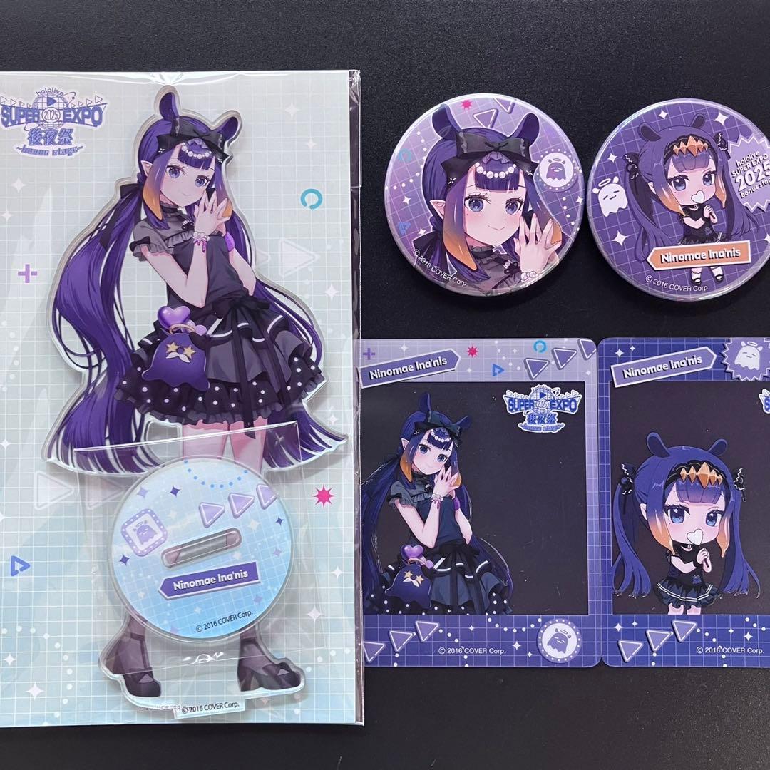 ホロライブ ホロレーヴ 缶バッジ アクスタ ミニカード 尾丸ポルカ