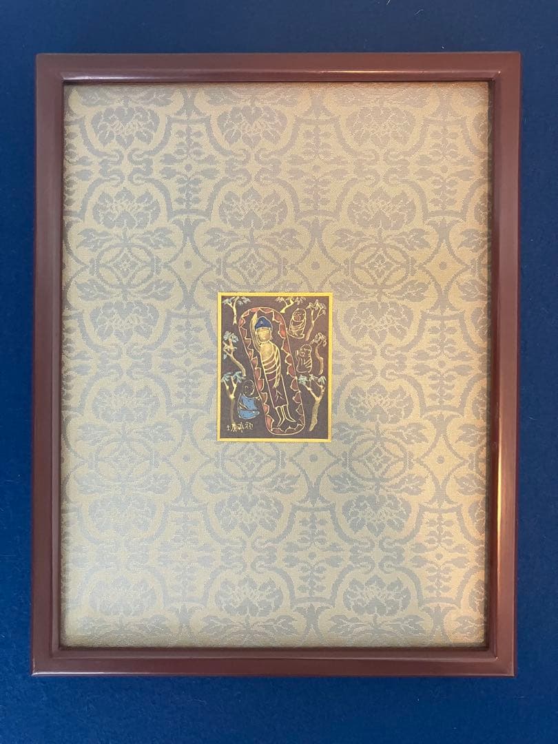 関頑亭【涅槃】額 ×2