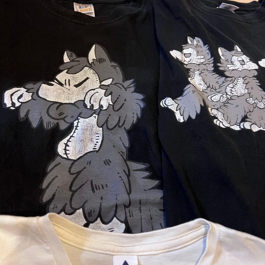あらいきりこ おおかみくん オリジナルTシャツ 5枚セット - メルカリ