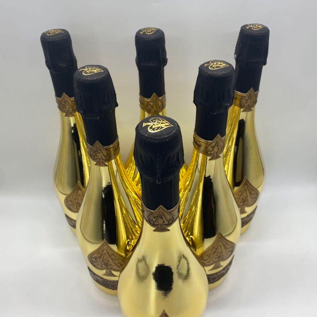 アルマンド ブリニャック ゴールド 750ml 【ダミーボトル】6本セット