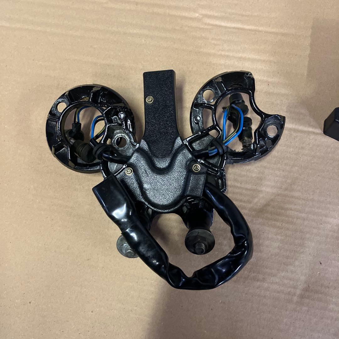 カワサキKZ1000MK2メーターブラケットインジケーターオリジナル(当時物