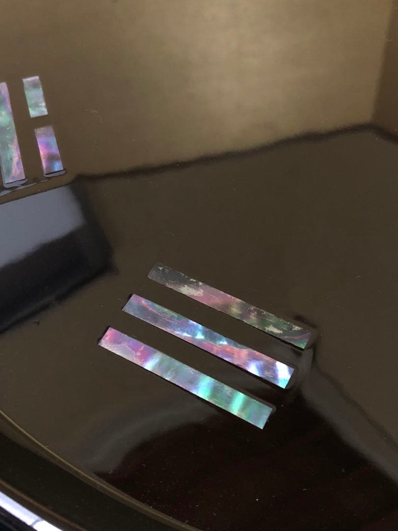 《R》茶道具 青貝入 八卦盆 塗師 一瓢斎 共箱　250820G1