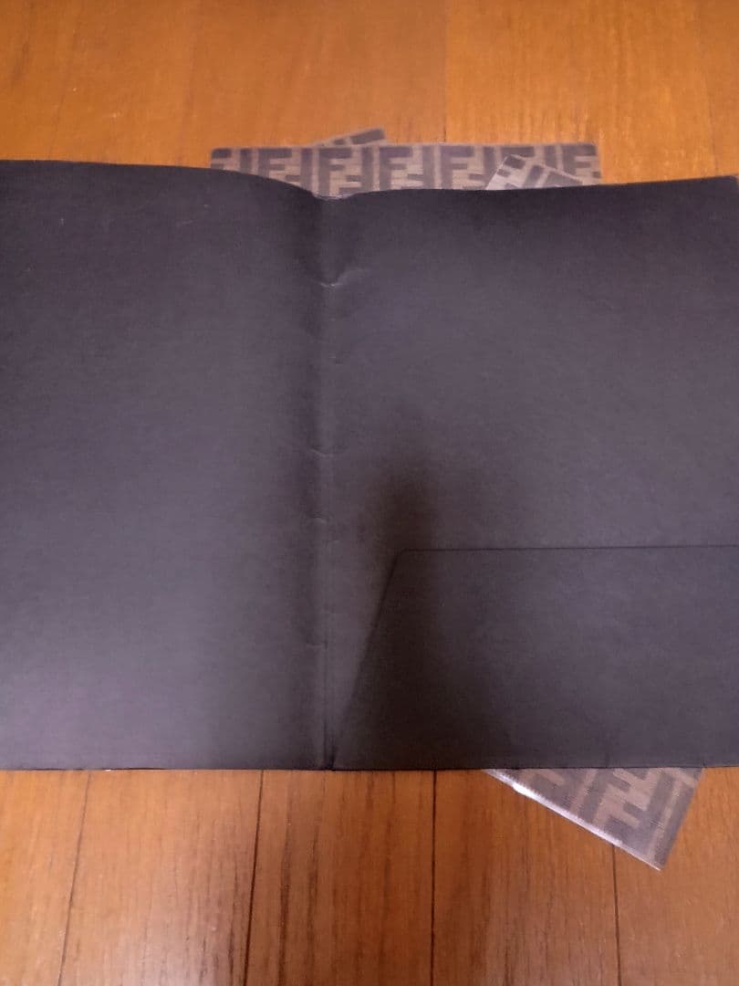 FENDI フェンディ クリアファイル 3枚 非売品 希少 ノベルティ