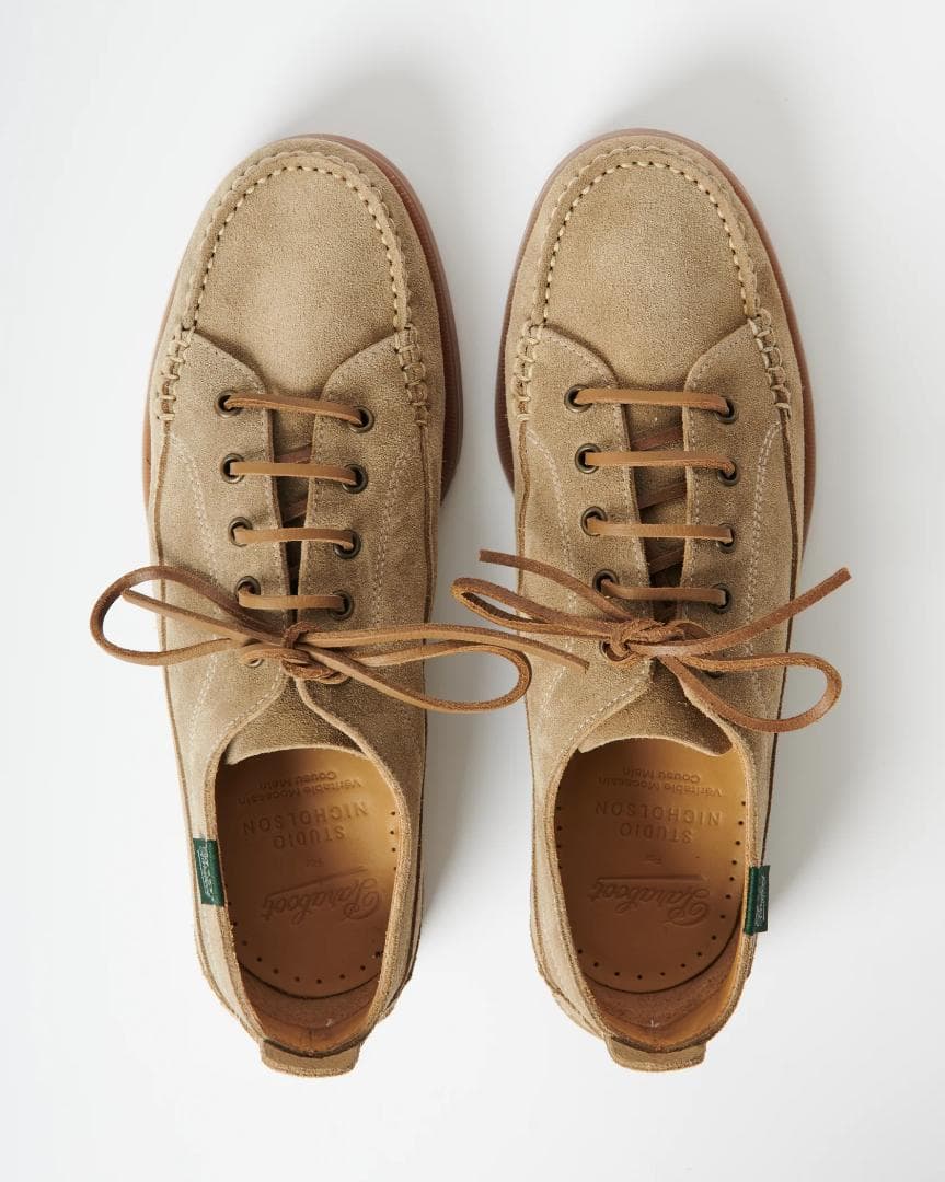 新品 Paraboot×STUDIO NICHOLSON モカシン UK8