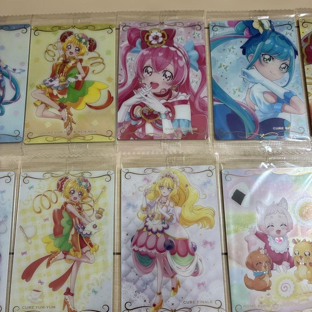新品未開封 デリシャスパーティプリキュア ウエハース カード 22枚セット