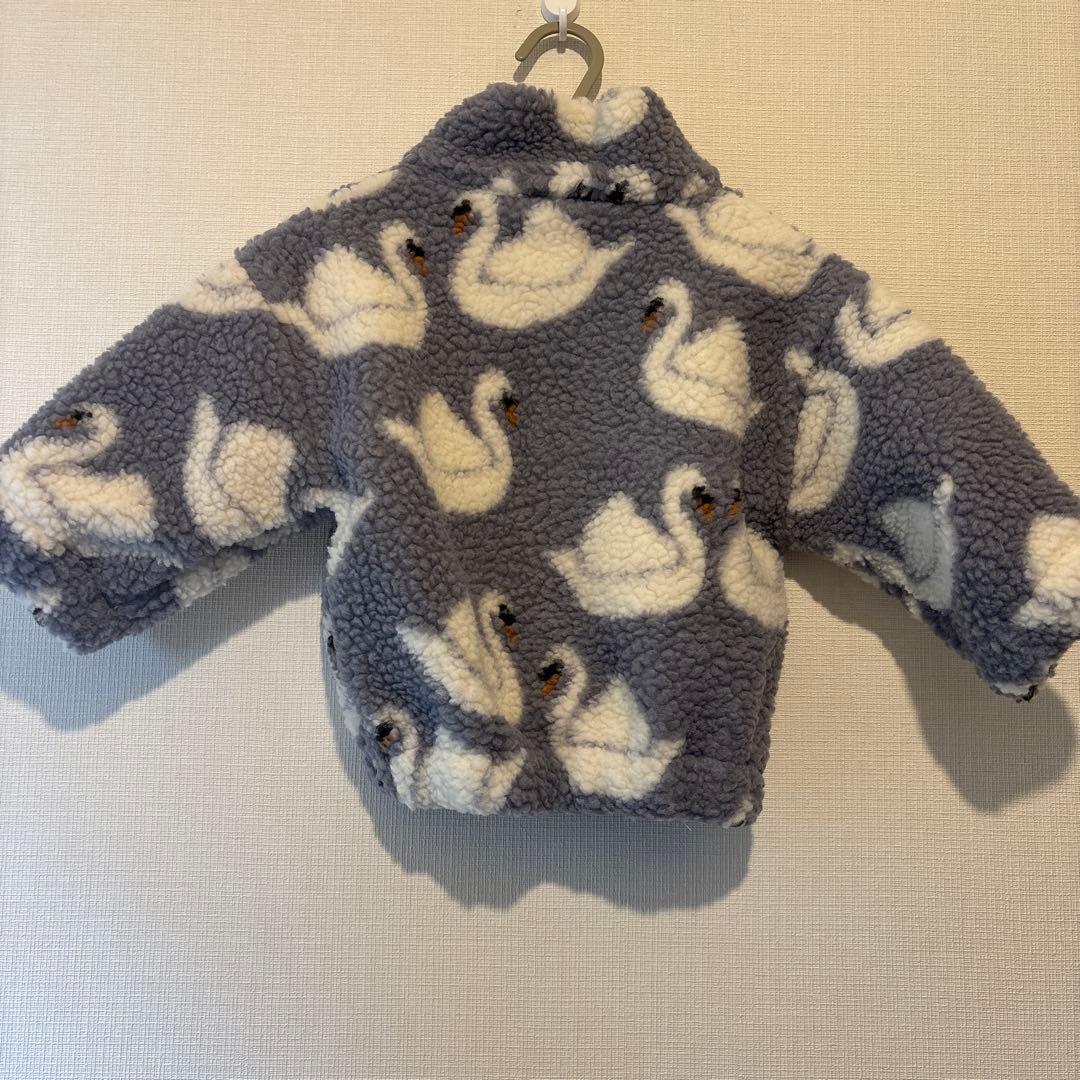 【新品】konges sloejd SWAN柄 アウター 18m