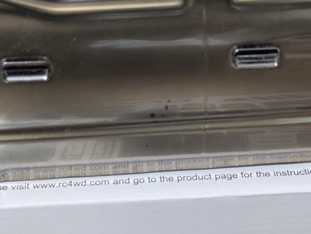 RC4WD 1/10 トヨタ タコマ ハイラックス ボディのみ HB313mm