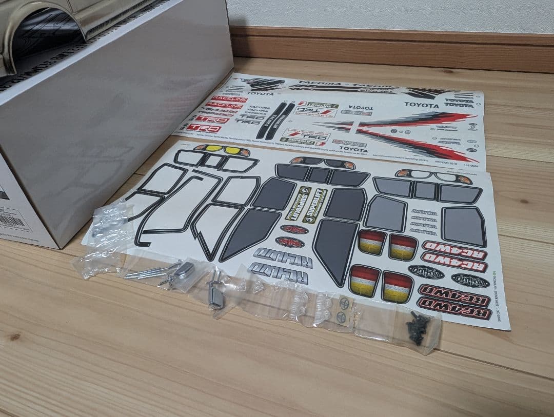 RC4WD 1/10 トヨタ タコマ ハイラックス ボディのみ HB313mm
