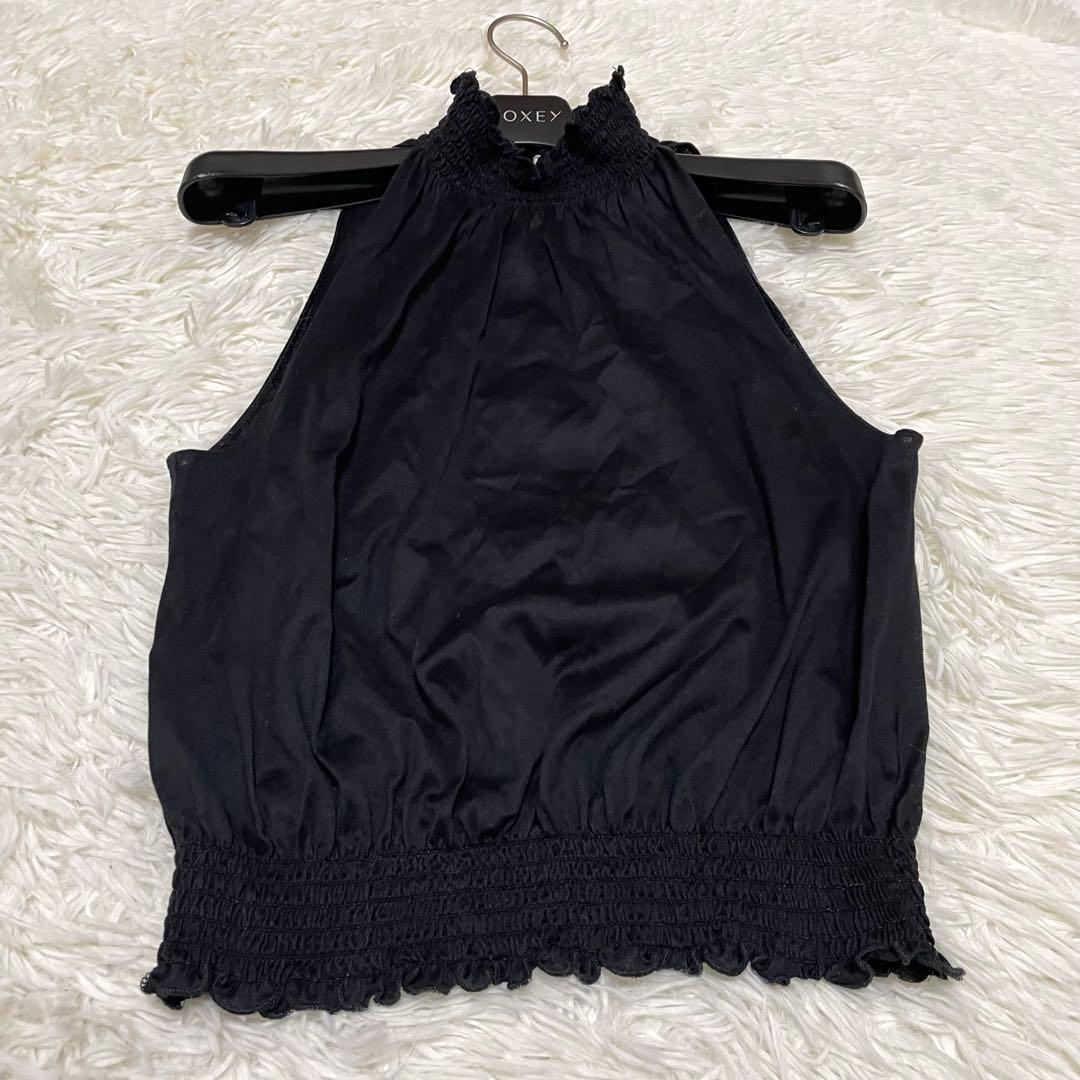 miumiu archive ホルターネック プルオーバー ギャザー タンク