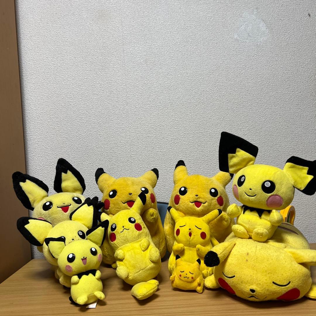 ピカチュウ ポケモン　ぬいぐるみ　まとめ売り