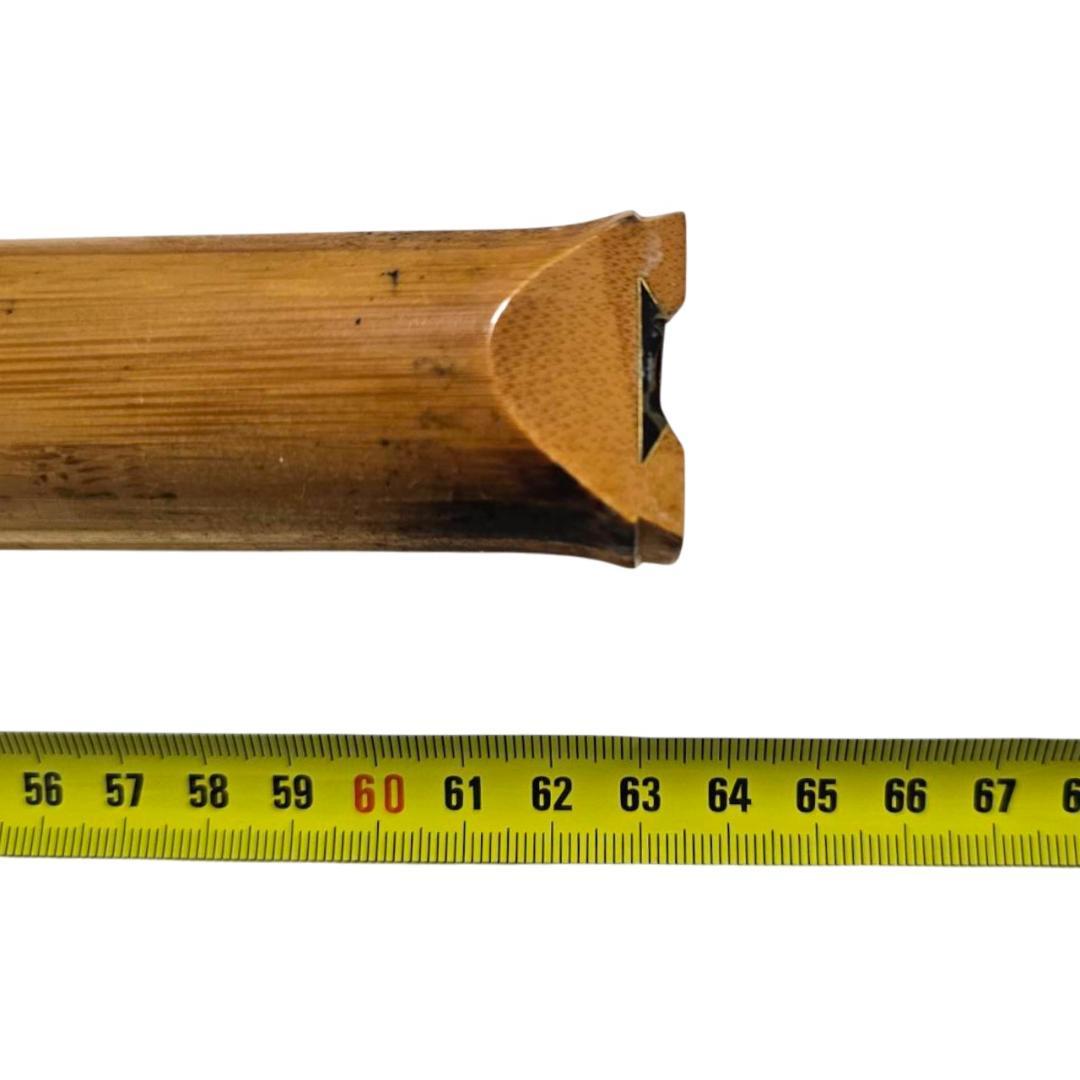 希少 尺八 琴古流 蝴蝶 2尺1寸 5孔 銘あり 2印