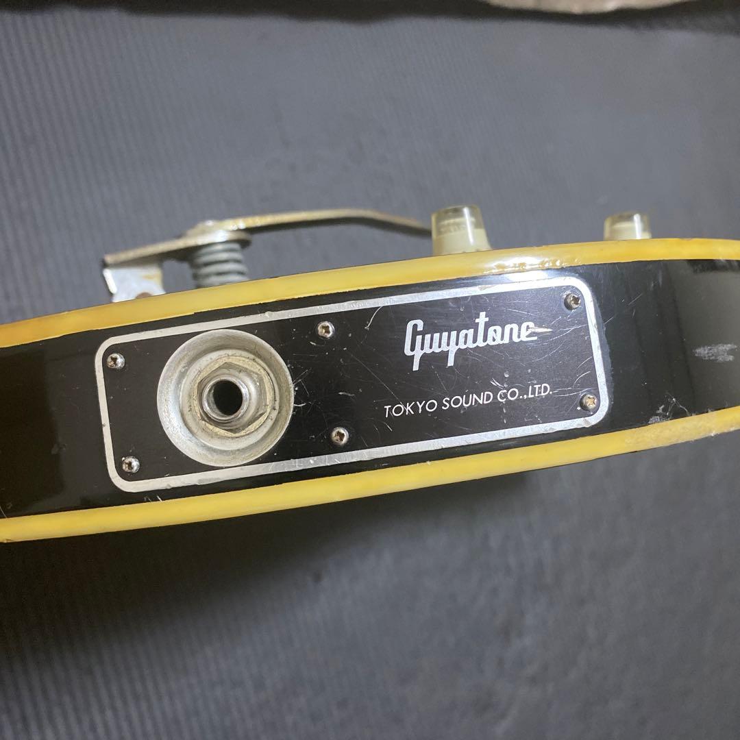 か*。様 Guyatone エレキギター 黒 セミアコースティック