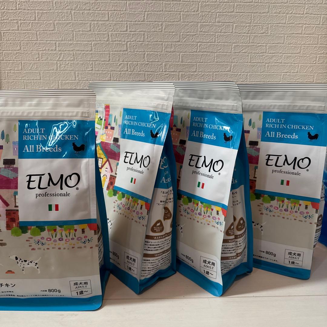 新品未開封】ELMO リッチインチキン ドライフード 800g×4袋 - メルカリ