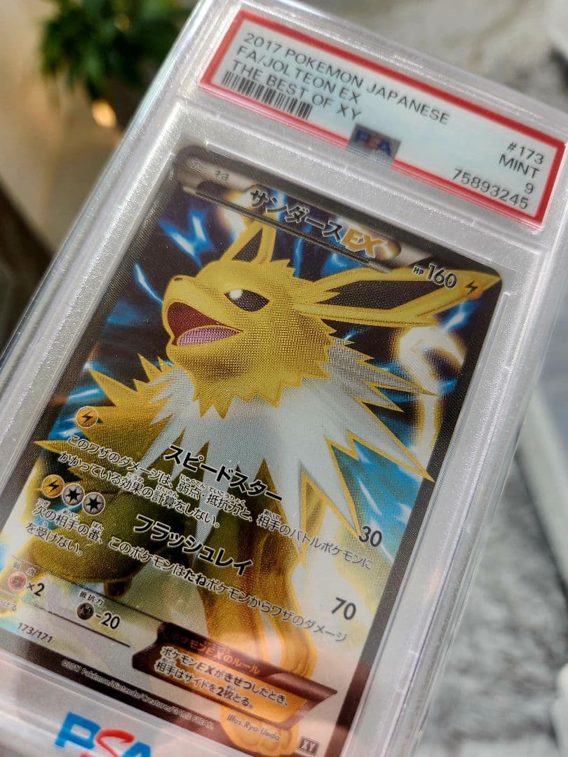 《極美品最安》サンダースEX SR THE BEST OF XY 【世界213枚