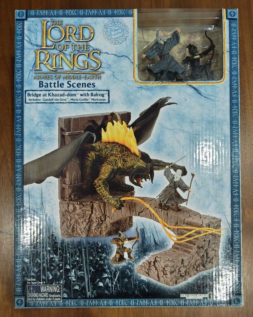 ロード・オブ・ザ・リング《 バルログとガンダルフの闘い 》大型フィギュア