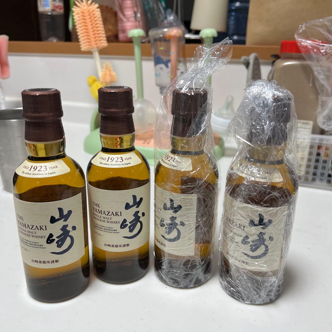 サントリーシングルモルトウイスキー 山崎 180ml 4本 Amazon.co.jp: サントリー シングルモルト 山崎 180ml（4本セット
