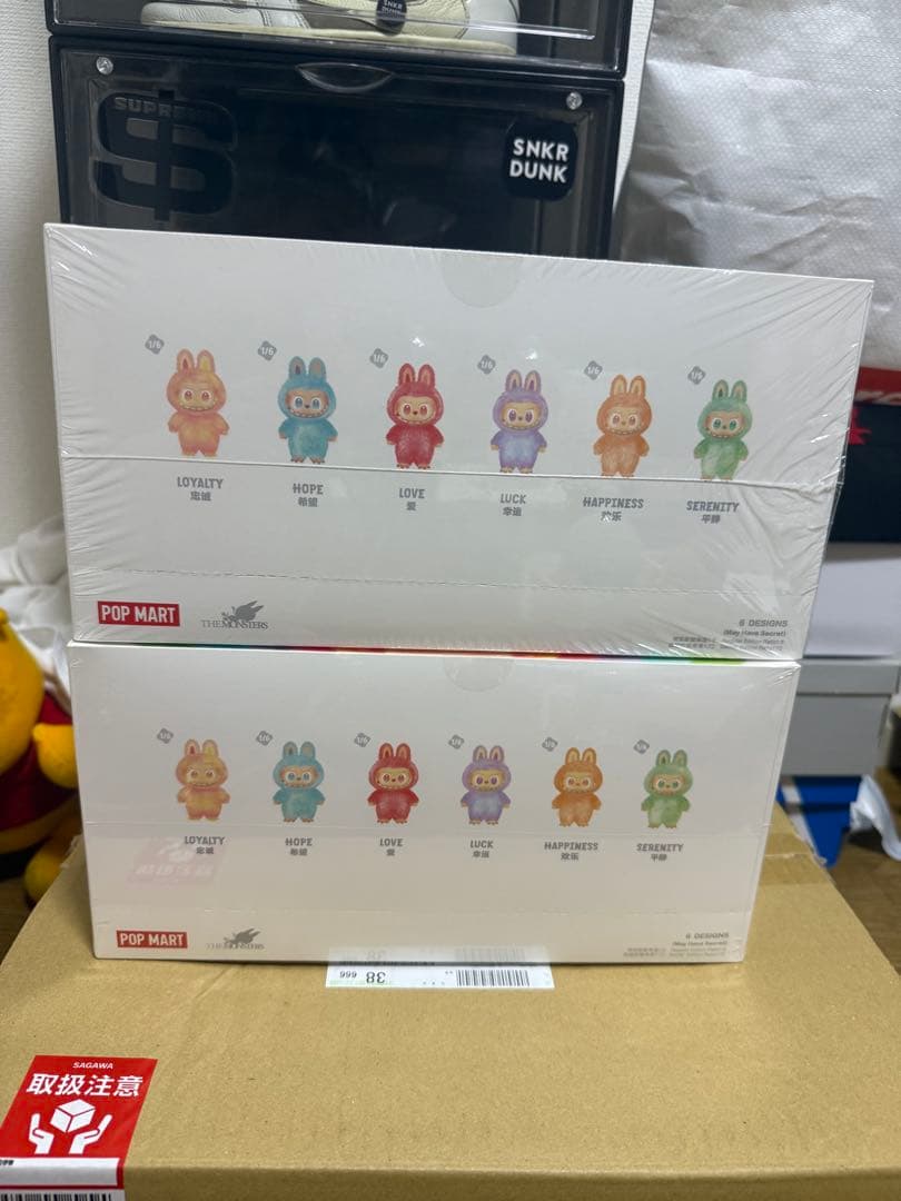 ぬいぐるみ LABUBU BigintoEnergy 1BOX