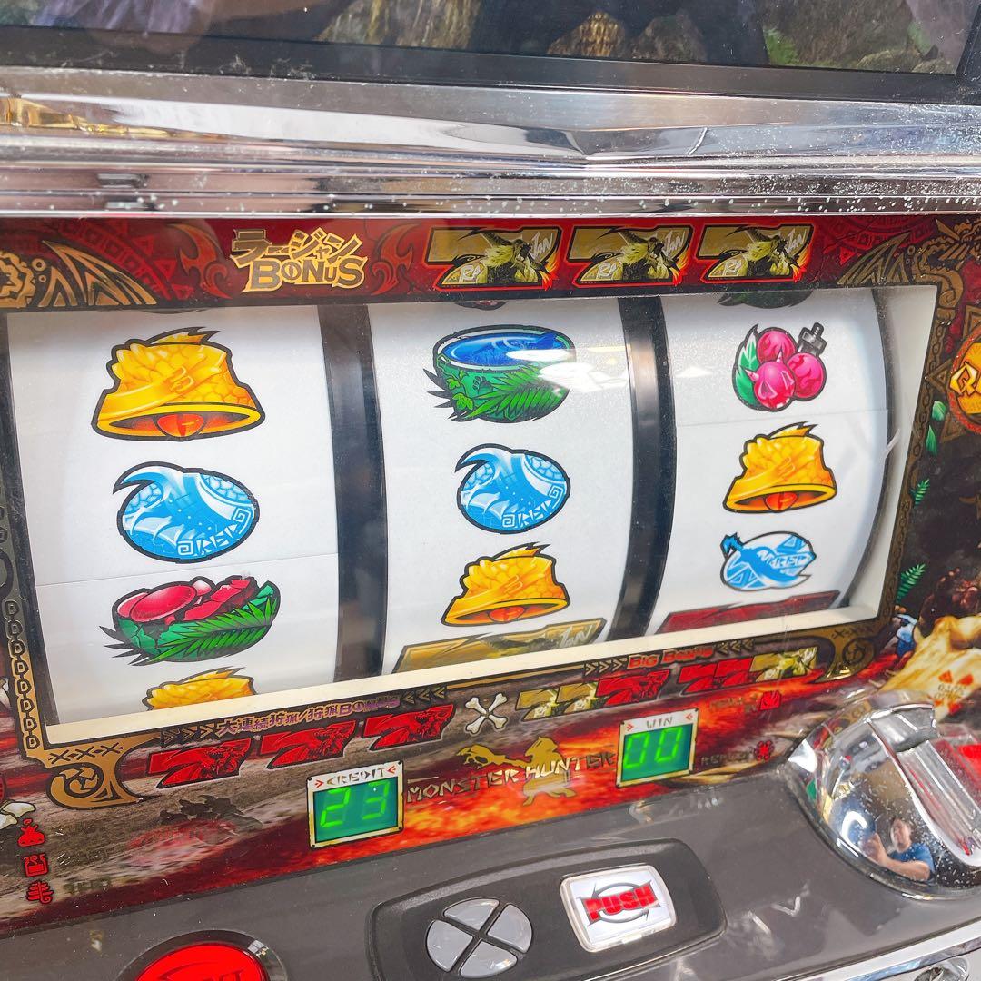 超希少】パチスロ モンスターハンター 初代 コイン不要器 ティガ