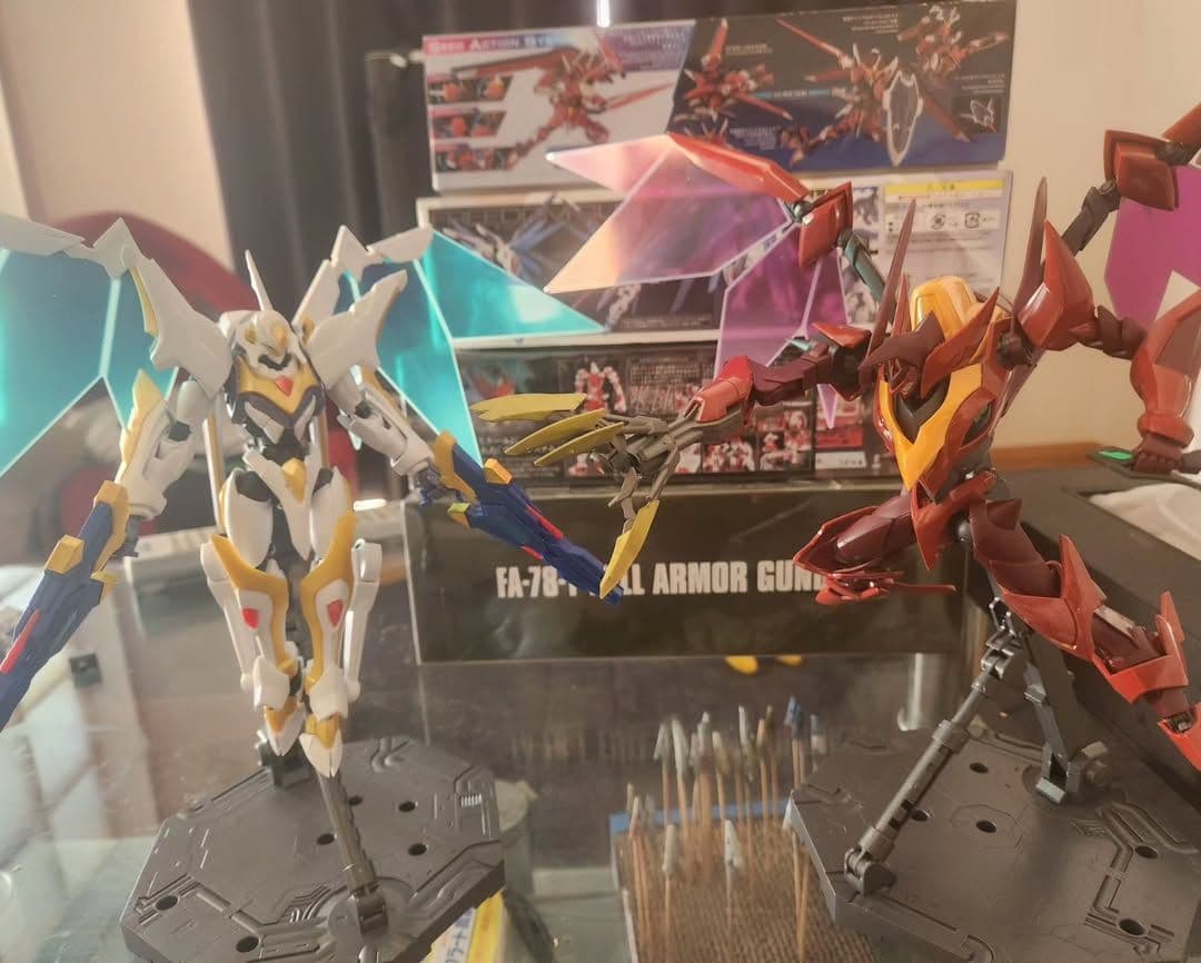 HG 1/35 ランスロットアルビオン.紅蓮聖天八極式セット