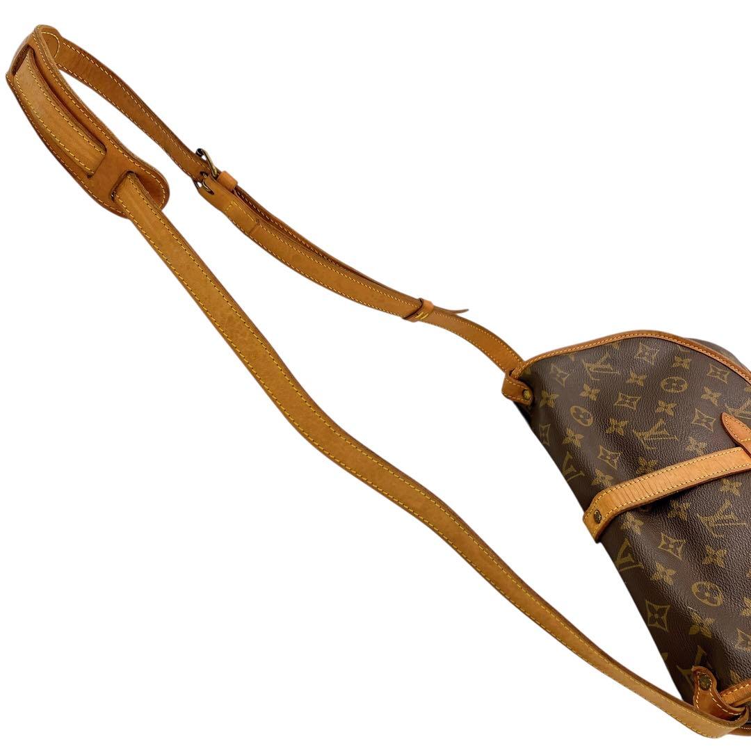 【LOUIS VUITTON】ソミュール30 モノグラム　ショルダーバッグ
