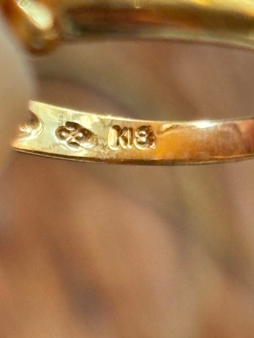 k18 ゴールドリング