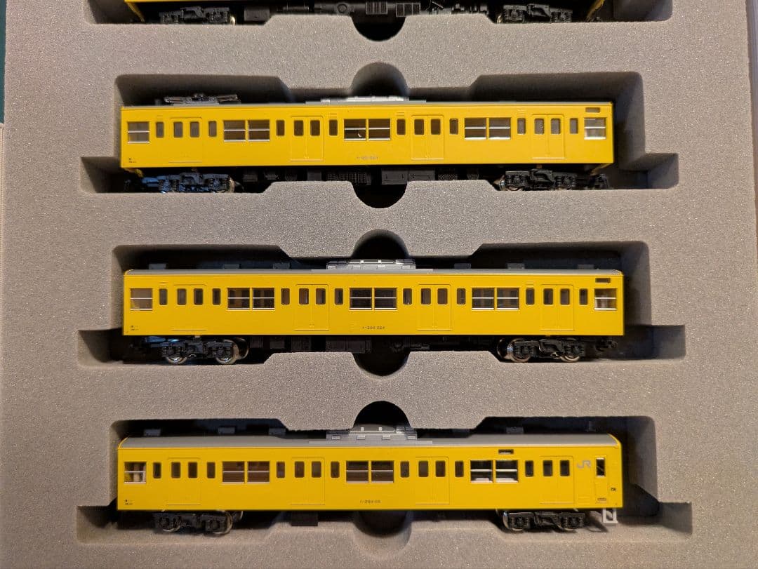 10-371 201系(総武線色)基本セット+10-372増結セット Nゲージ