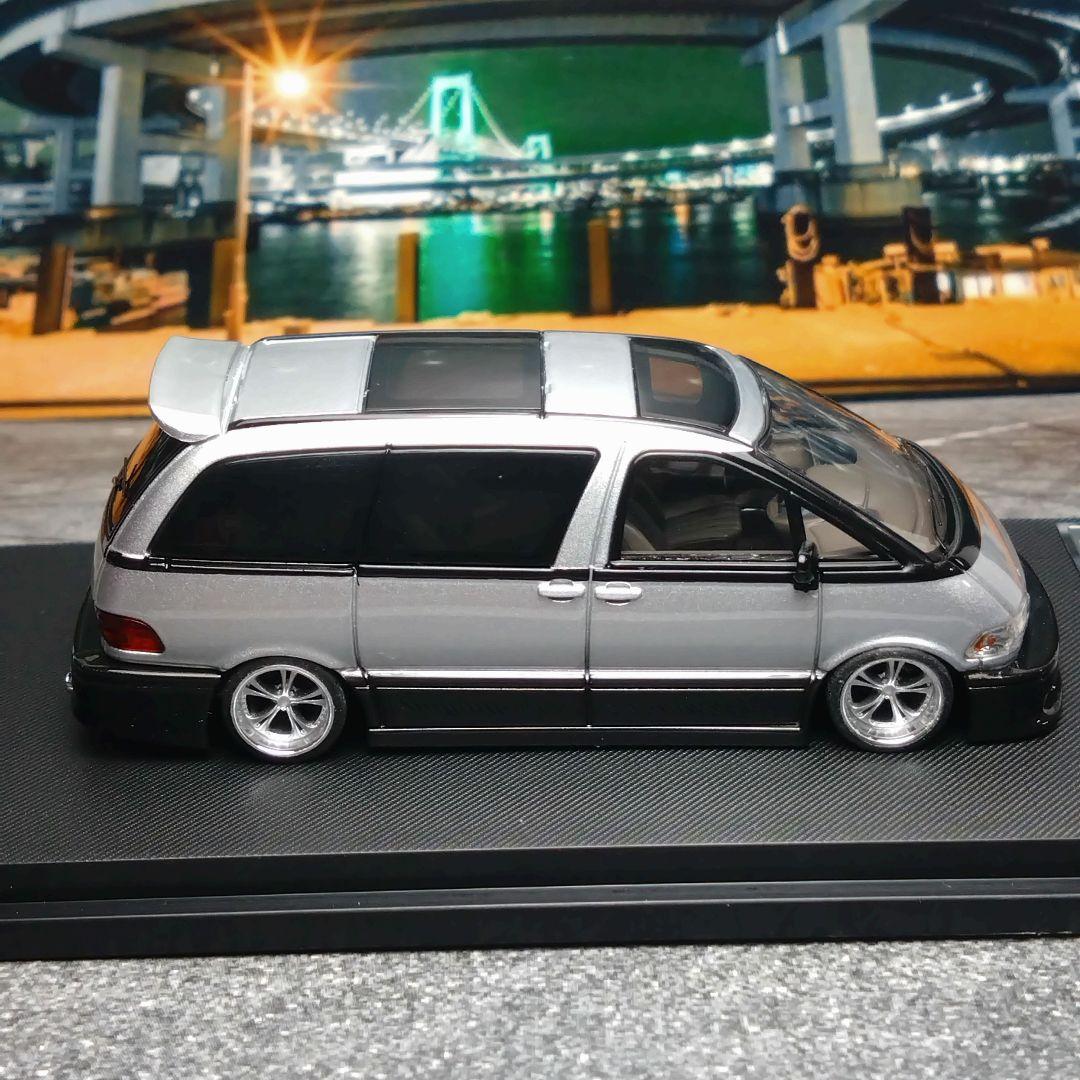 【カスタム品】MORTAL 1/64 トヨタ エスティマ FABULOUS仕様
