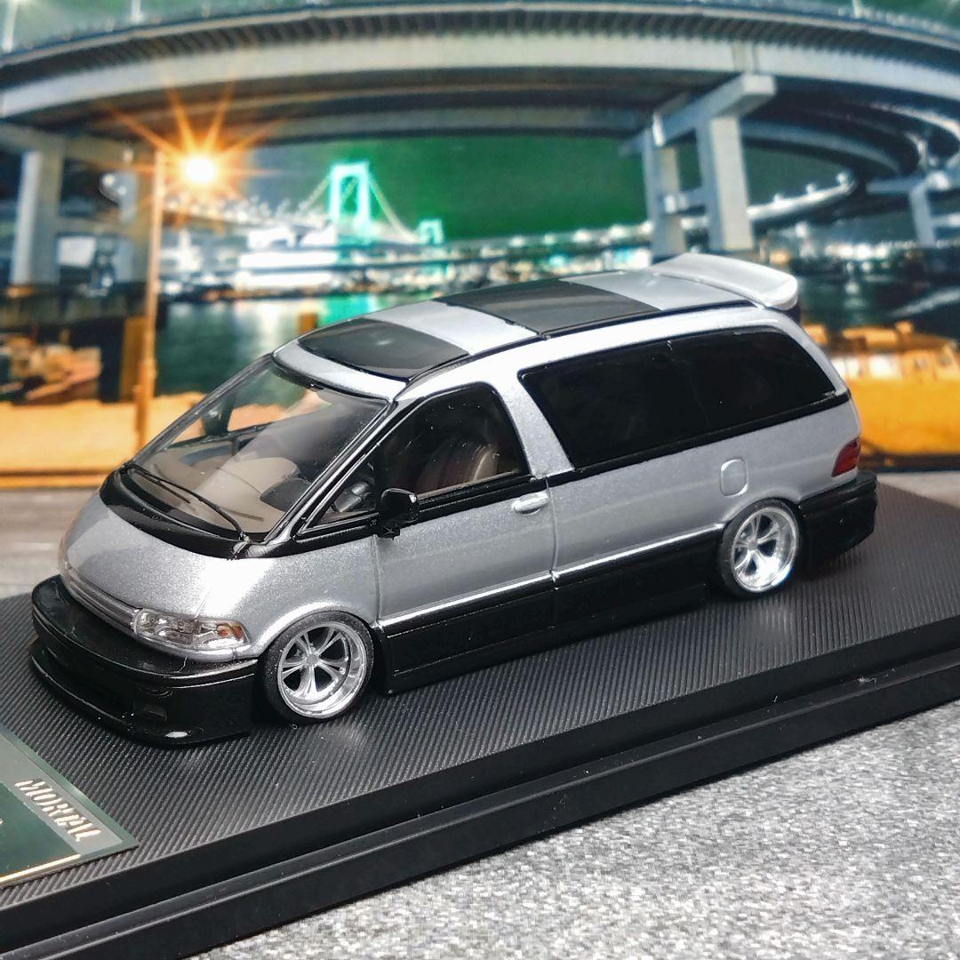 【カスタム品】MORTAL 1/64 トヨタ エスティマ FABULOUS仕様