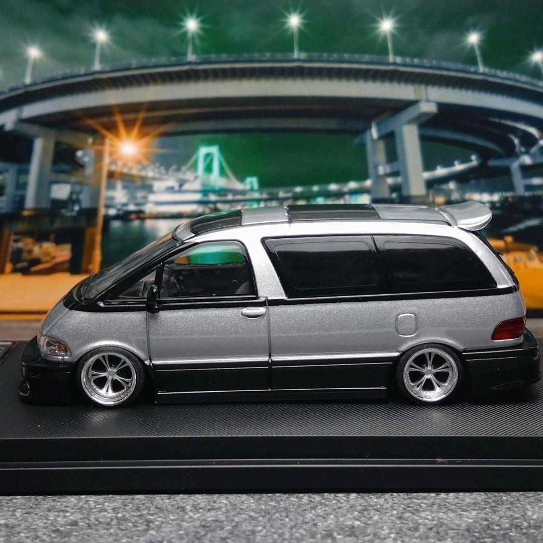 【カスタム品】MORTAL 1/64 トヨタ エスティマ FABULOUS仕様