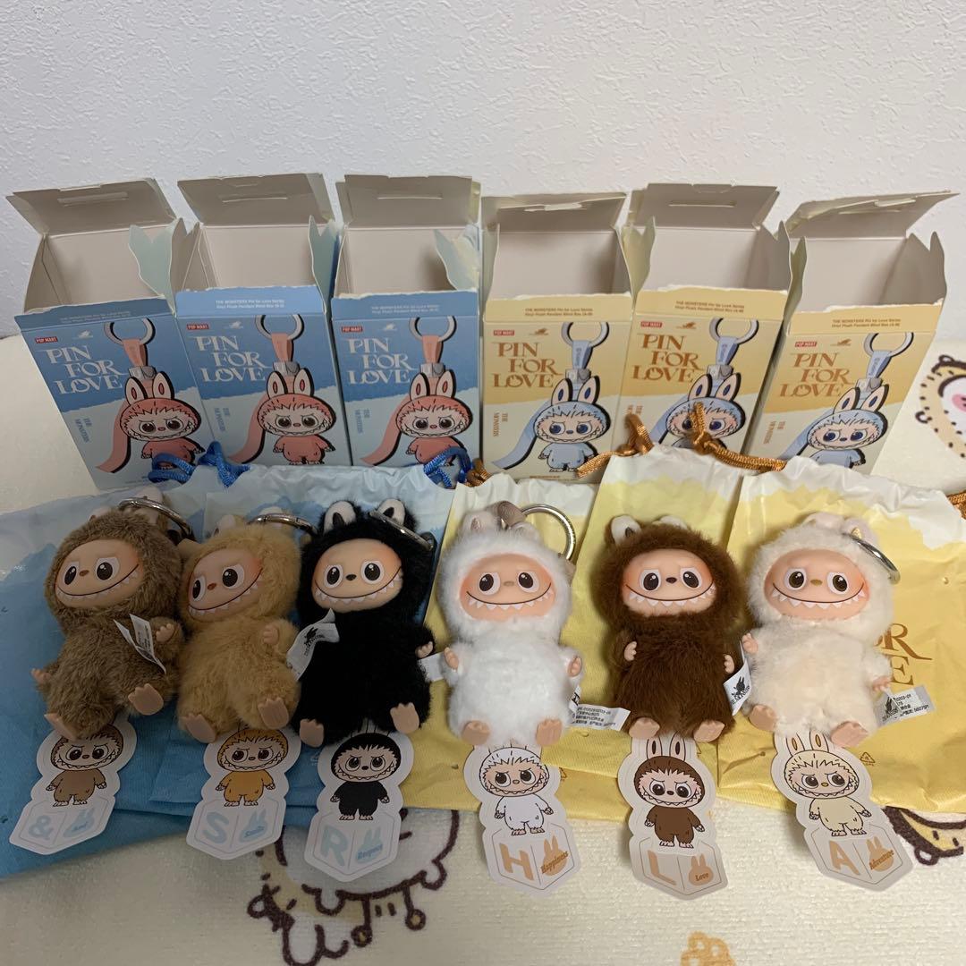 ポラリス 様 PIN FOR LOVE イニシャル　ラブブ　6体