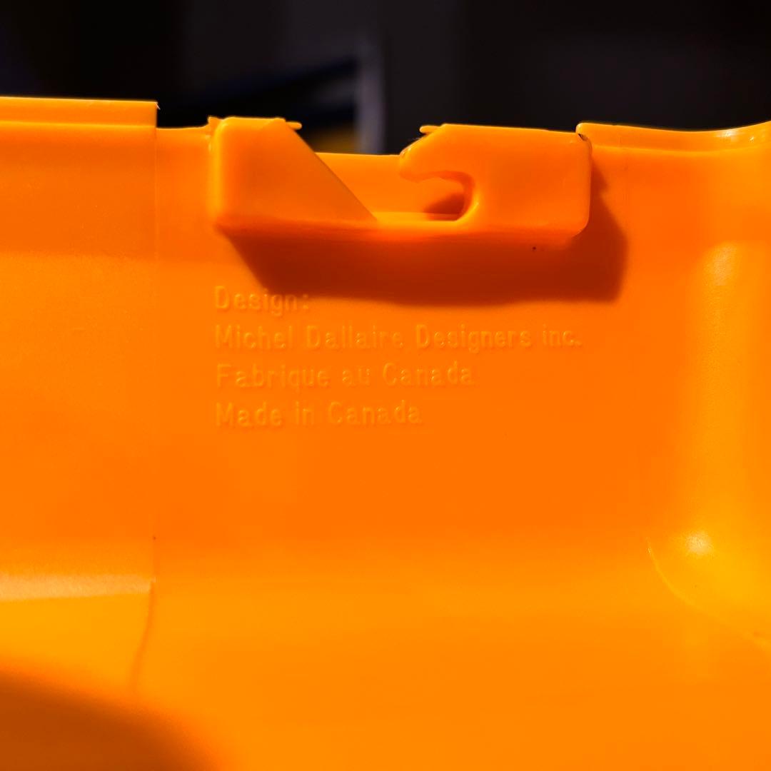 プラスチック製 収納ケース 3個セット② カナダ製 アタッシュケース 80年代