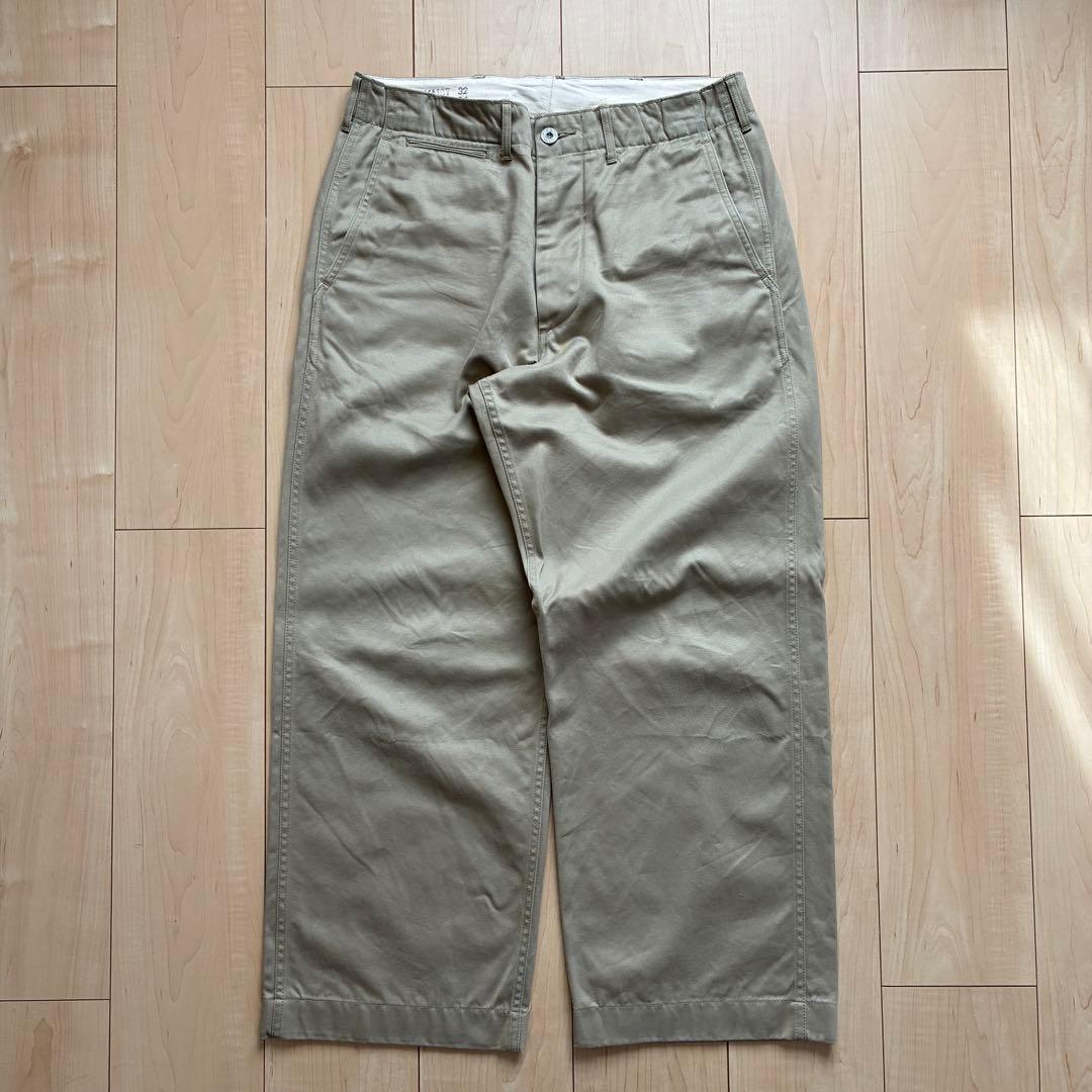 Warehouse ネイビー チノパン 36 ジャケット デニム mccoy