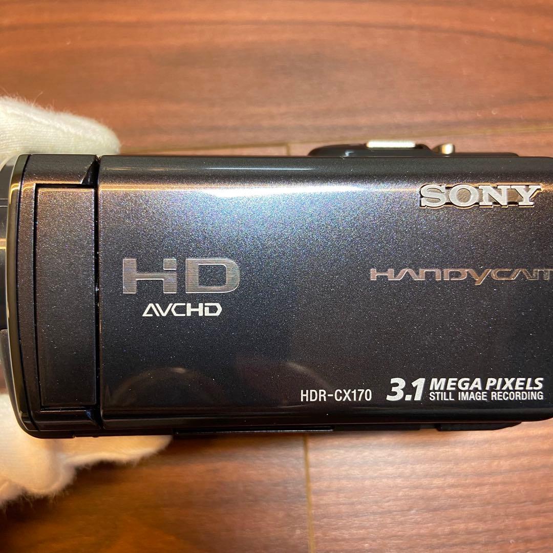 SONY HDR-CX170ビデオカメラ ほぼ新品 4090