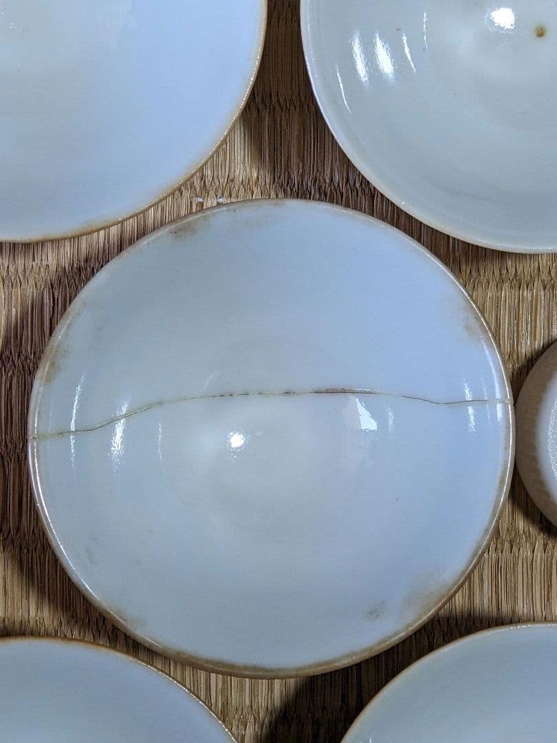 ♦江戸時代 初代高橋道八開窯 染付山水人物図 酒盃五客組 仁阿弥道八 古美術品