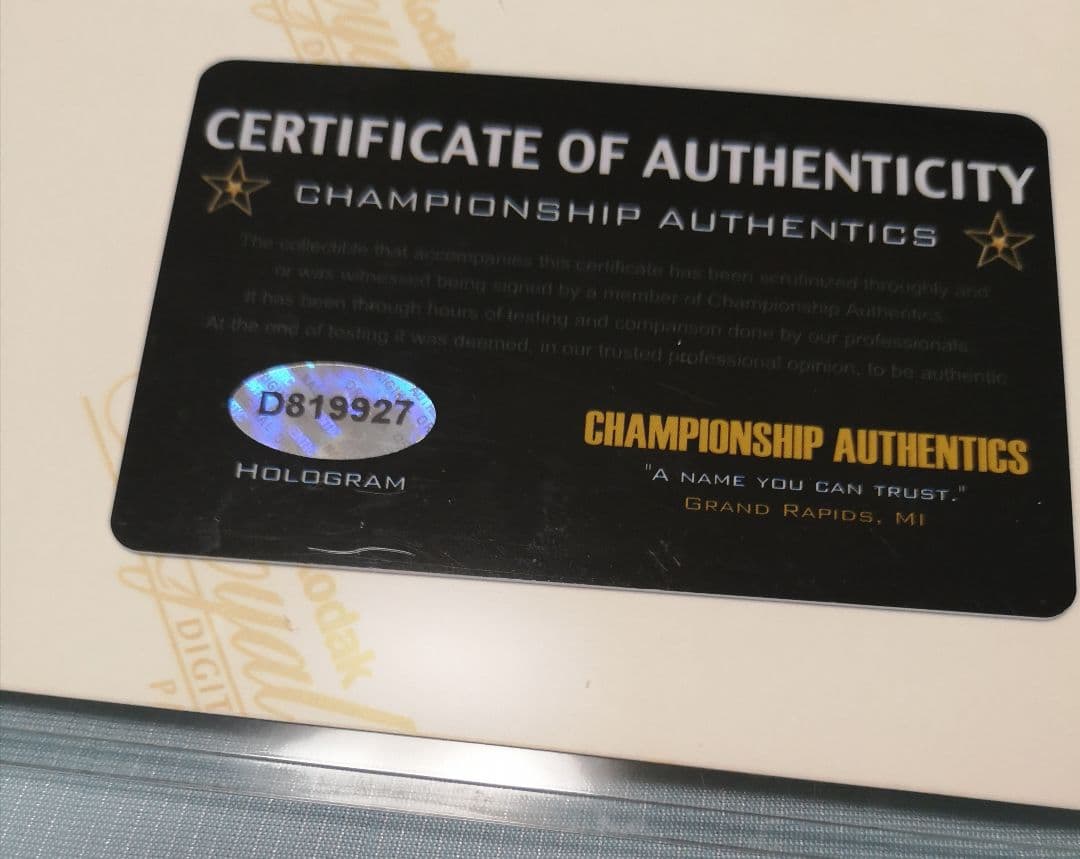 クリスティアーノロナウド　直筆サイン入写真　フォト　マンチェスターユナイテッド