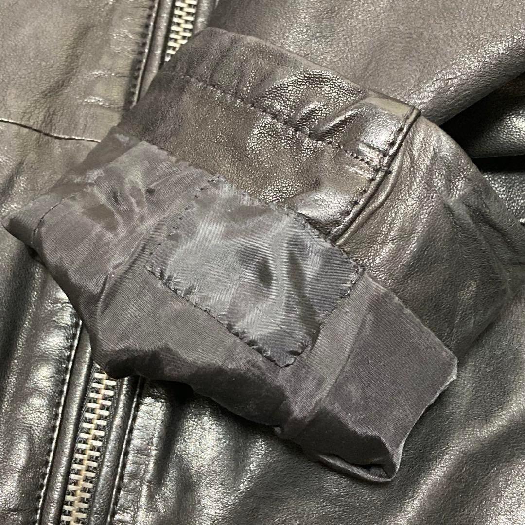 B*i様 archive 00s DIESEL シープレザーライダース 裏地総柄 B*i