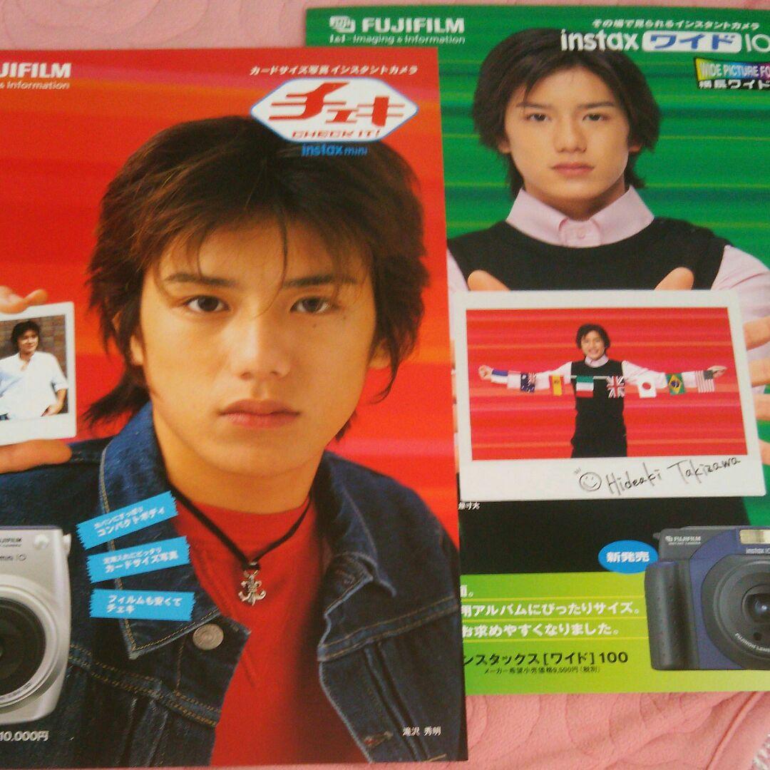 滝沢秀明さん 富士フイルムチェキ＆インスタックスワイド100