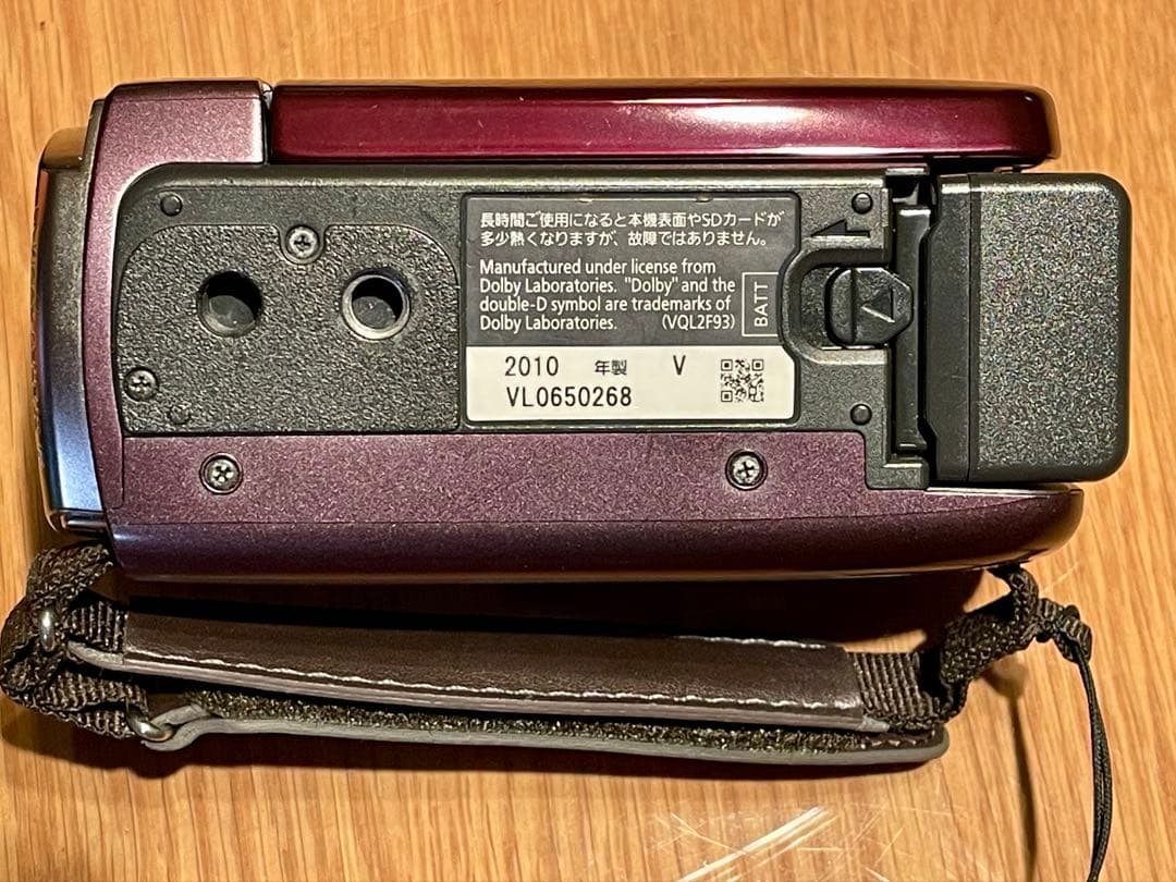 Panasonic パナソニック HDC-TM35 ビデオカメラ 電池2個付き