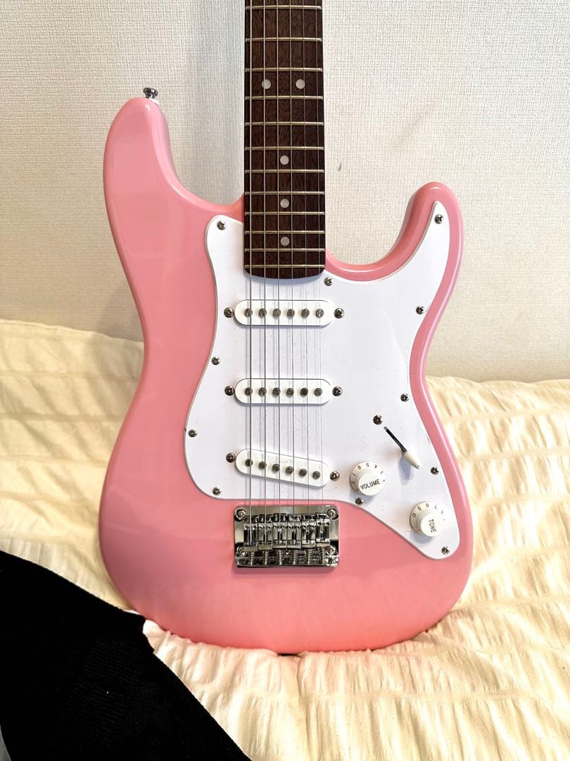 【Fender】Mini Strat Shell Pink エレキギター セット