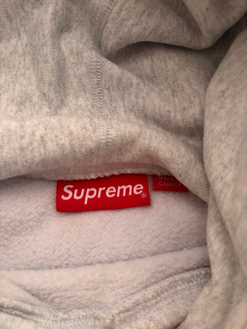 トップス Supreme Box Logo Hooded Ash Grey\" (23FW)
