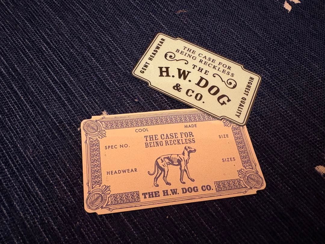 年末セール！THE H.W.DOG &CO TRUCKER CAP（おまけ有り）