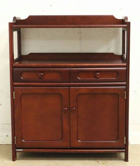 カリモク家具】電話台・FAX台・サイドキャビネット・収納棚・karimoku