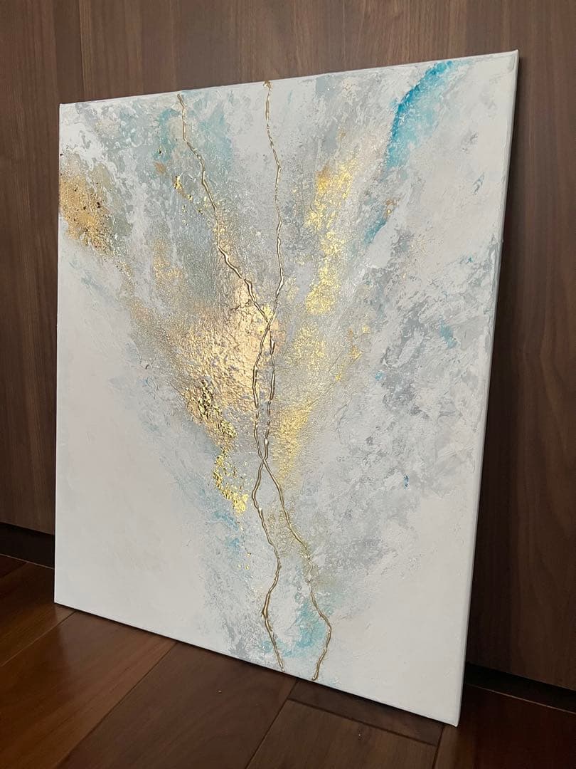 大きめ/和風/絵画/アート/抽象画/ニュアンス/モダン/ホテル/内装/海外/青