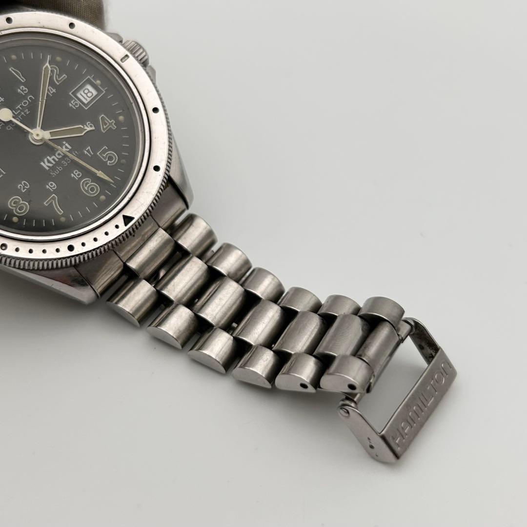 【新品電池 稼働】HAMILTON ハミルトン カーキ 9859 メンズ