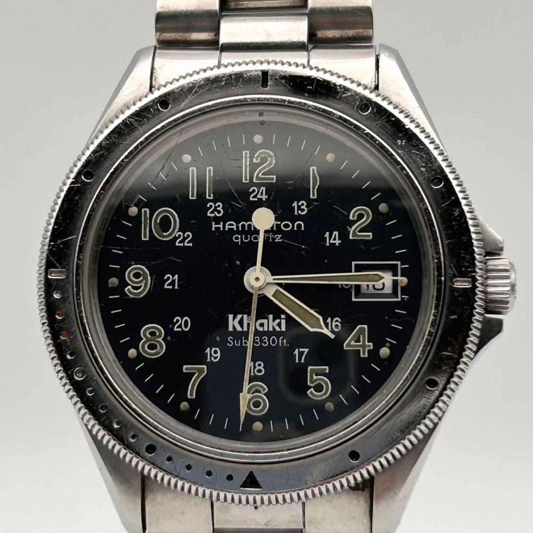 【新品電池 稼働】HAMILTON ハミルトン カーキ 9859 メンズ