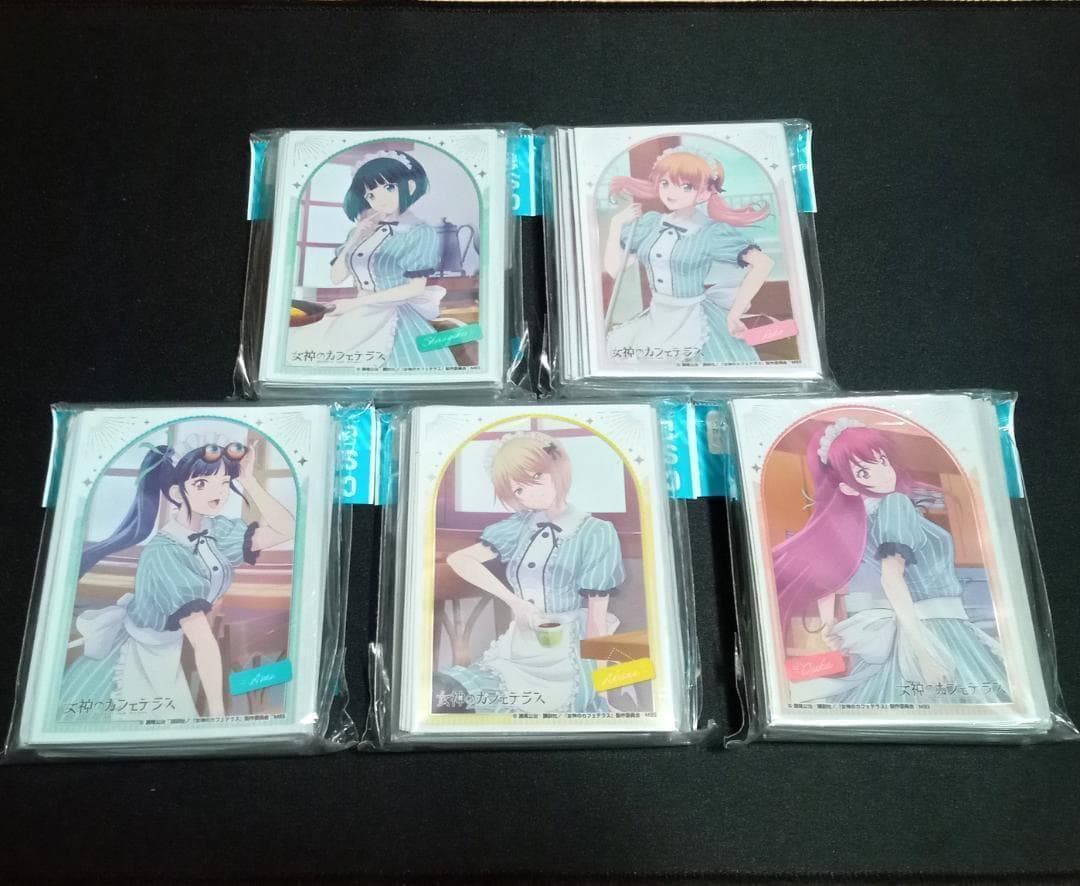 新品】『女神のカフェテラス マフラータオル全種コンプセット』 : 女神