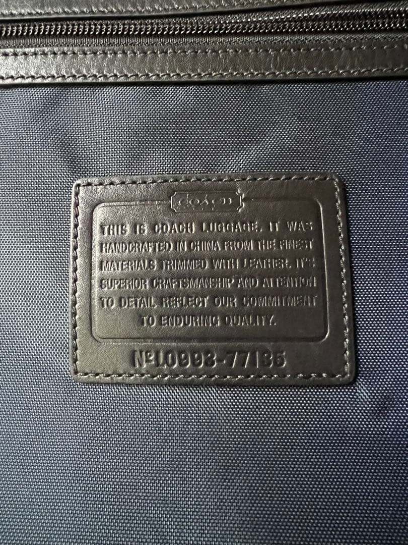 コーチ 77135 オプアート PVC レザー キャリーケース