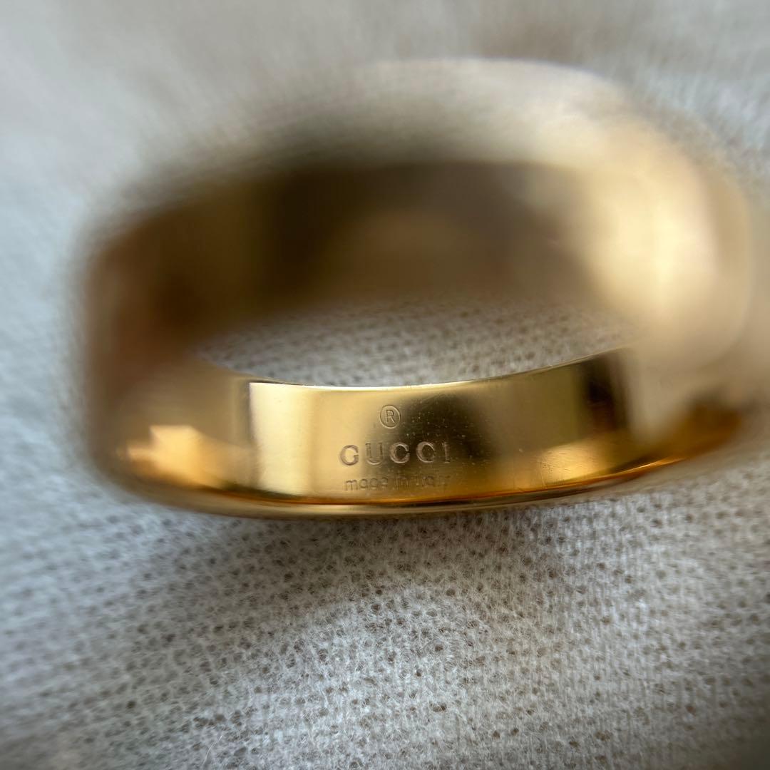 GUCCI（グッチ）K18PG 3号 アイコンリング3.01g