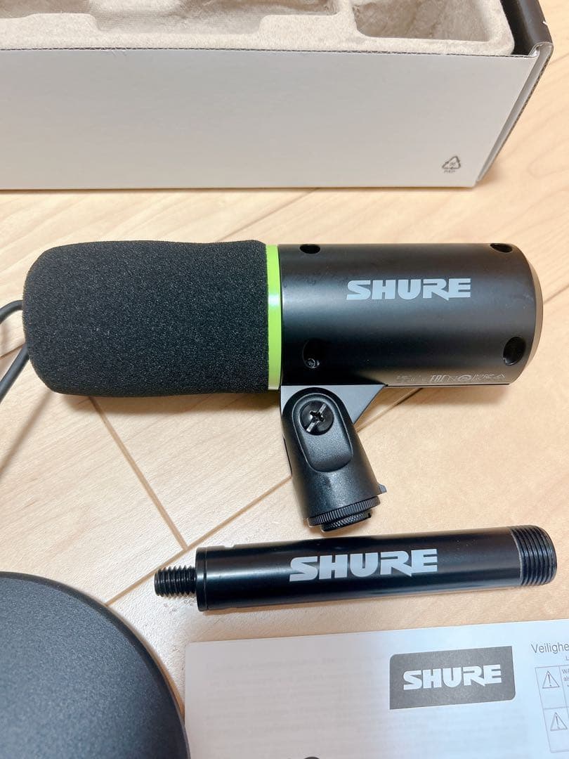 美品Shure MV6 USBダイナミックマイク ゲーミング　シュア