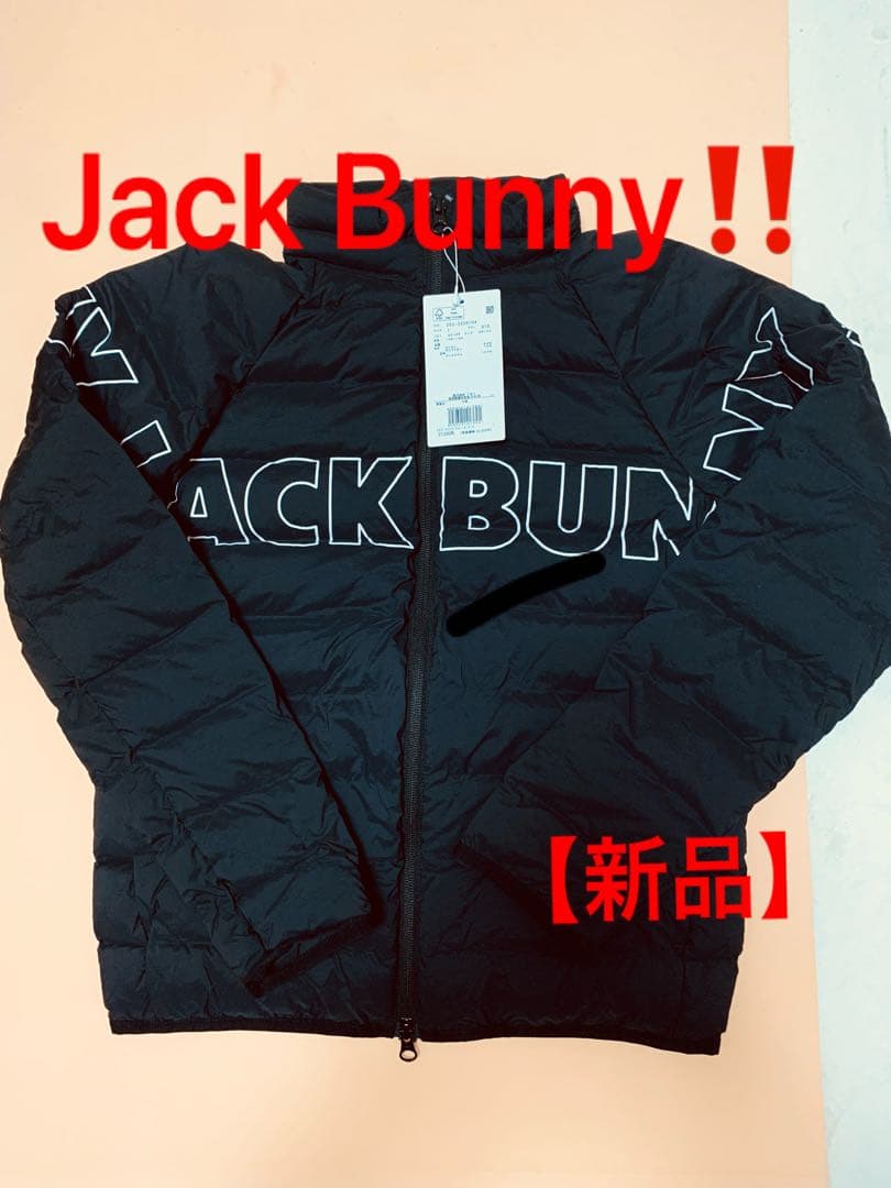 【新品】Jack Bunny ブラックジャケット【1】(158〜166cm)